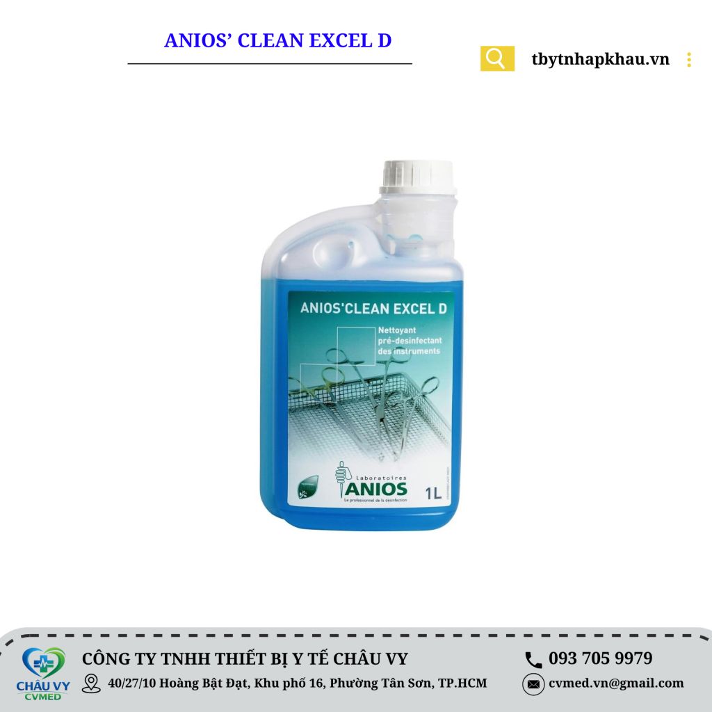 Anios’ Clean Excel D Dung dịch làm sạch