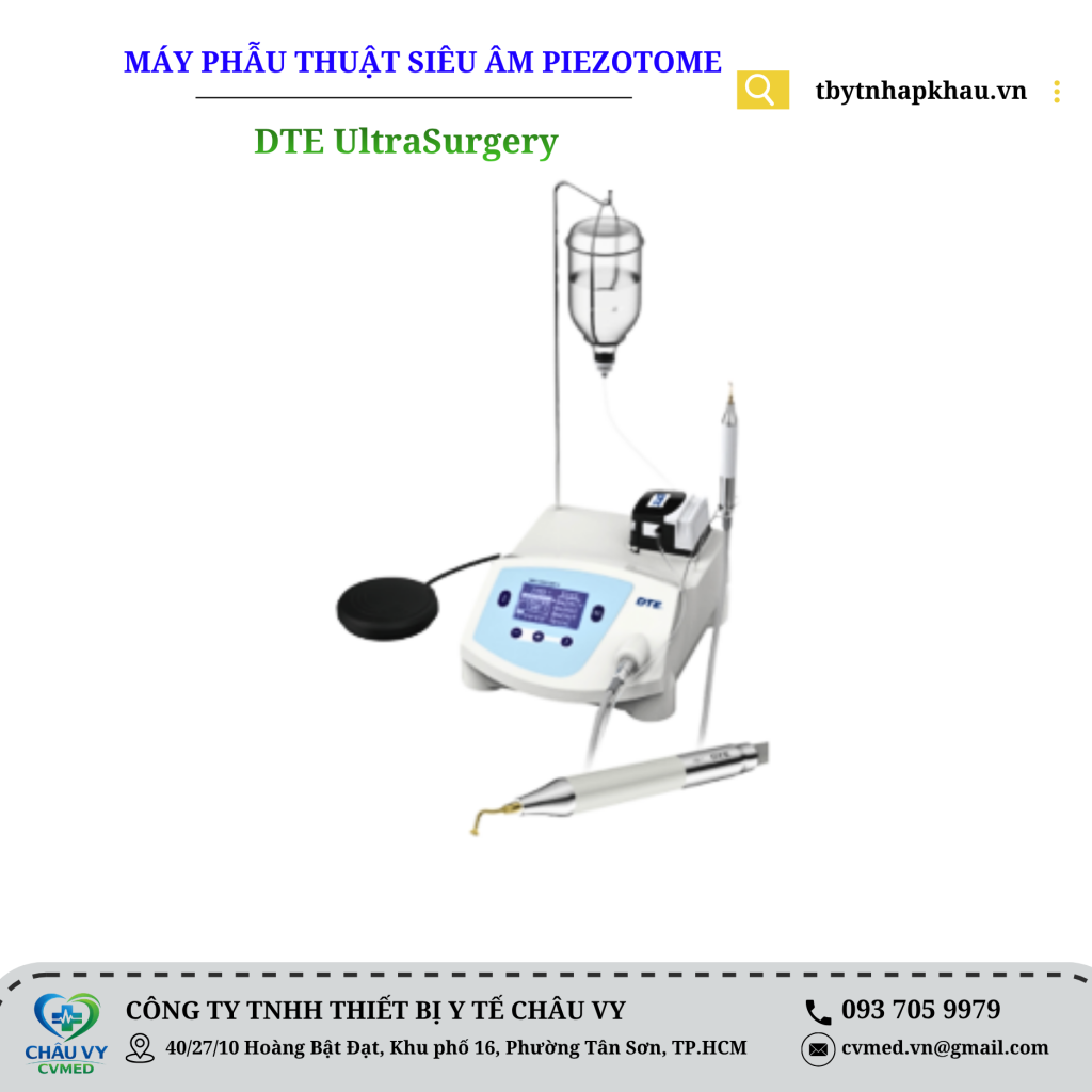 Máy phẫu thuật siêu âm Piezotome DTE UltraSurgery